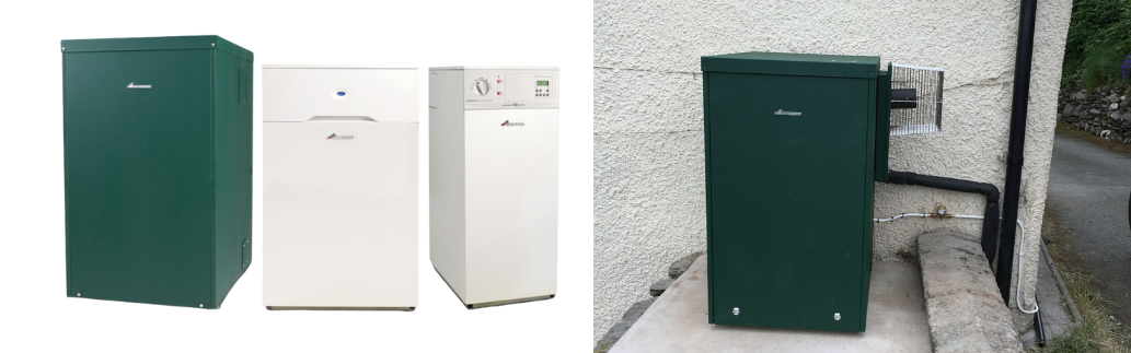 external oil boiler